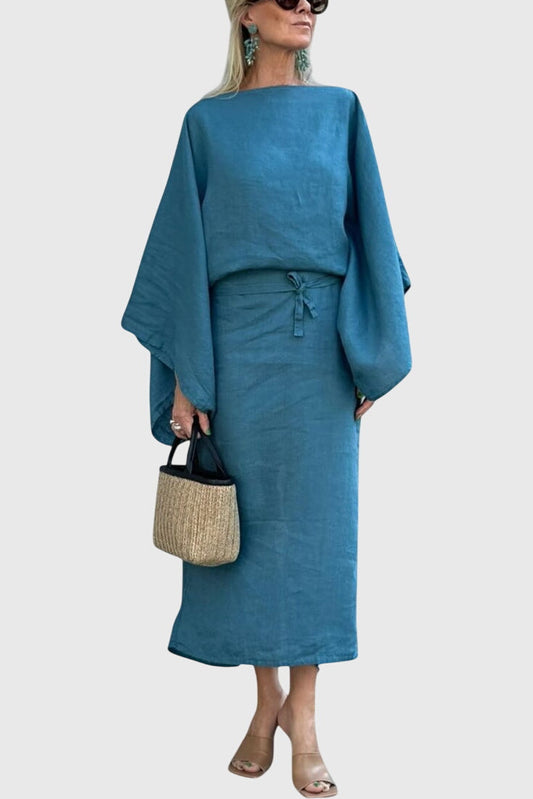 Linen and Cotton Kimono Dresses