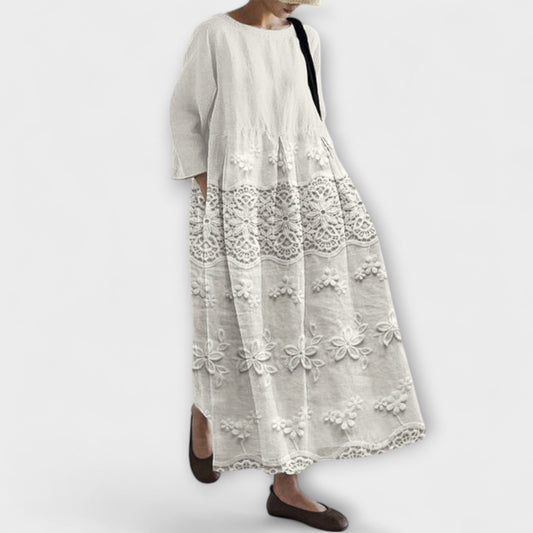Isabella - Lace Print Dress