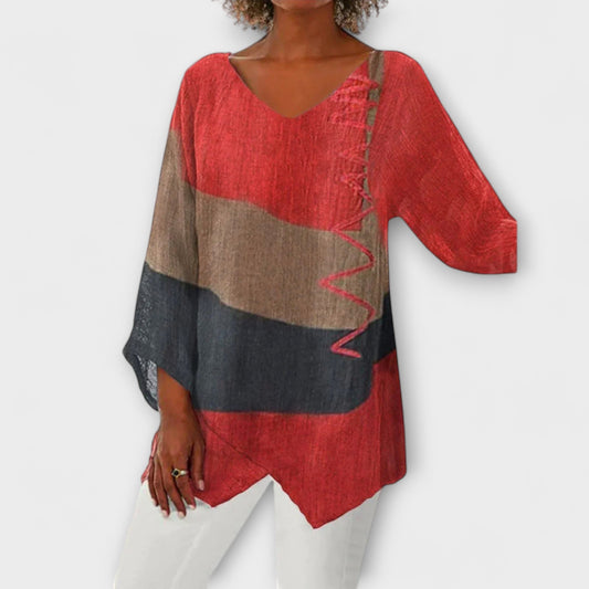 Chloe – Stylish V-Neck Tunic