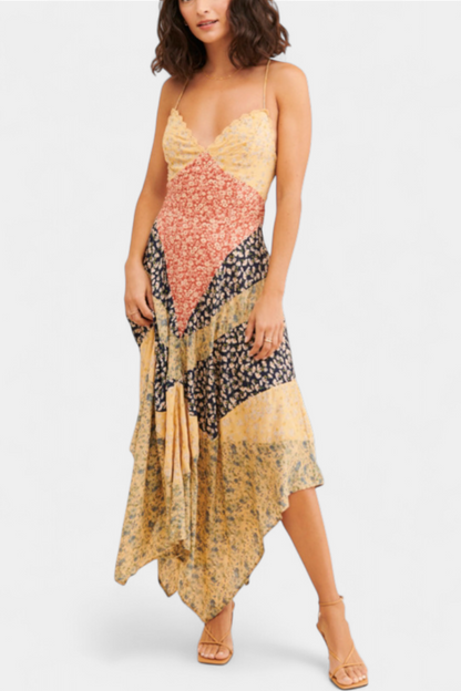 Francine Maxi Dress in Flowers