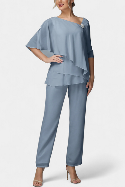 Dinah Two-Piece Set with Effortless Feminine Silhouette