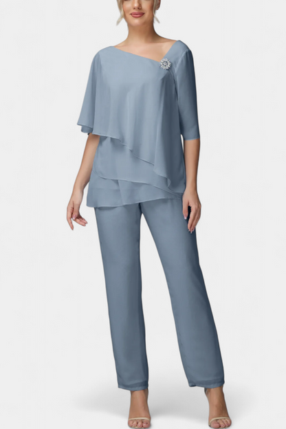 Dinah Two-Piece Set with Effortless Feminine Silhouette