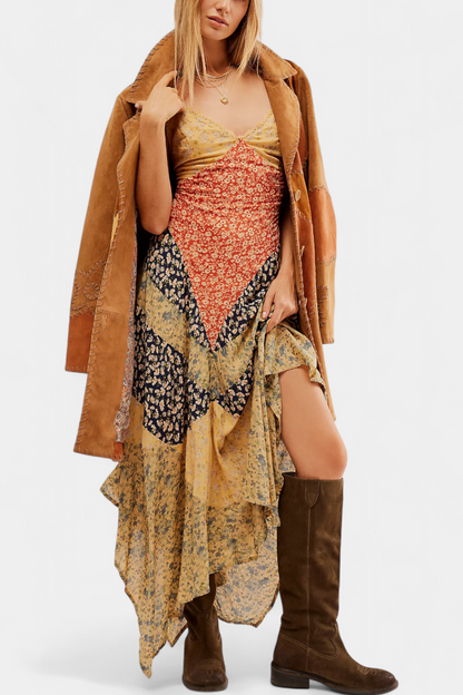 Francine Maxi Dress in Flowers