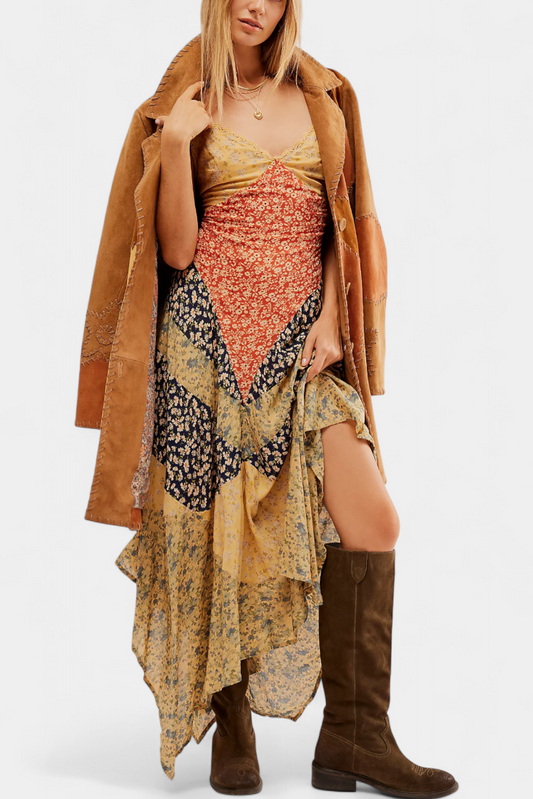 Francine Maxi Dress in Flowers