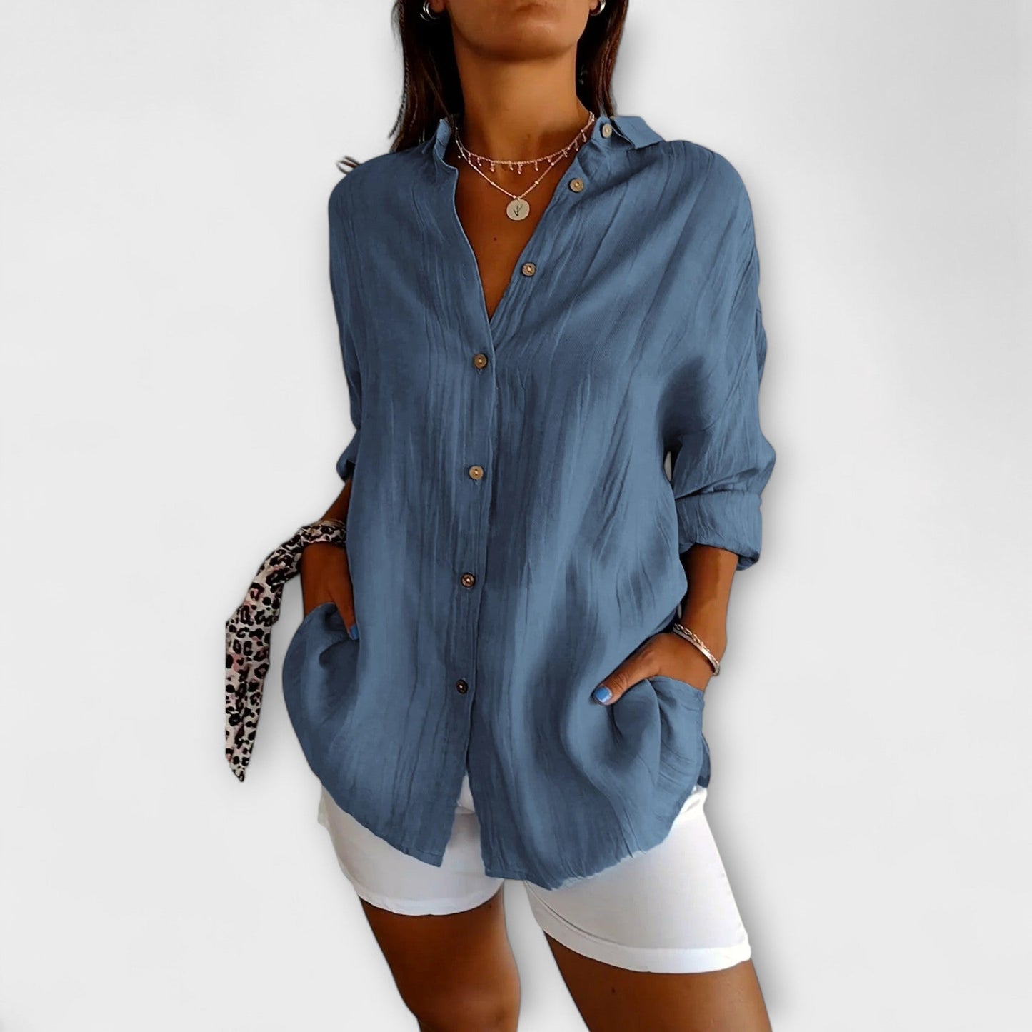 Saskia - Women's Elegant Blouse