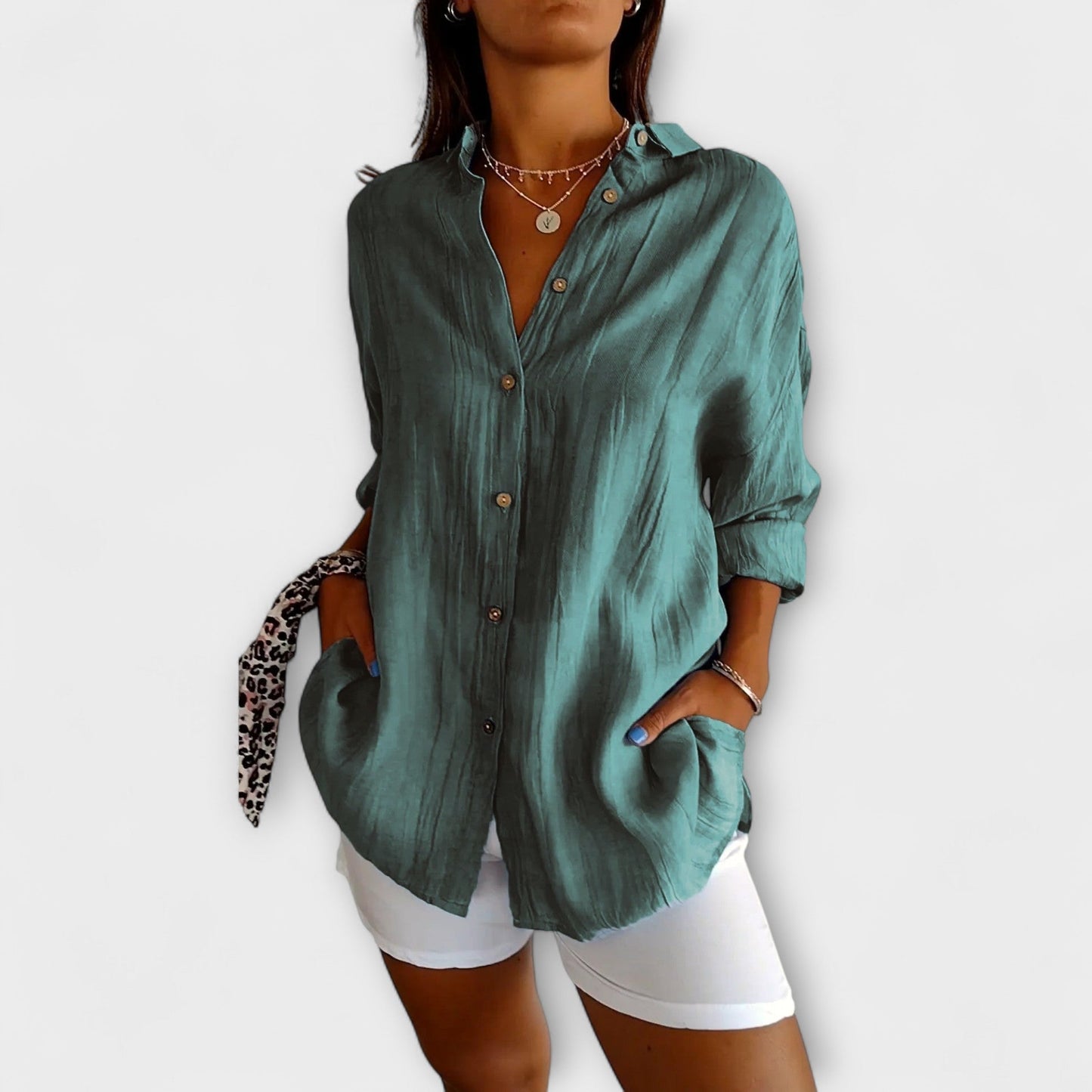 Saskia - Women's Elegant Blouse