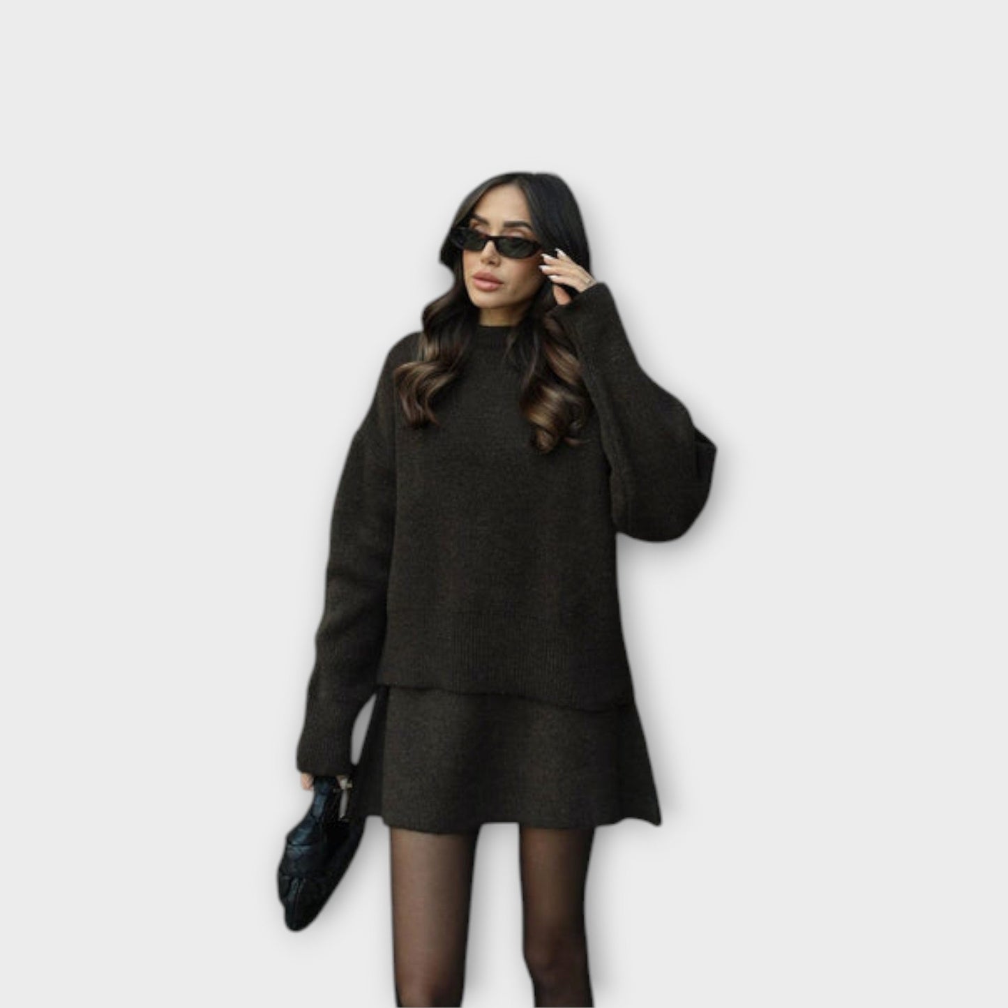 Carol - Casual Knit Outfit