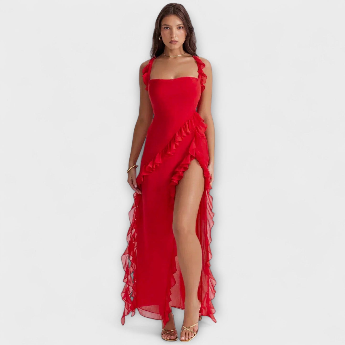 Lara - Chic Maxi Dress with Slit