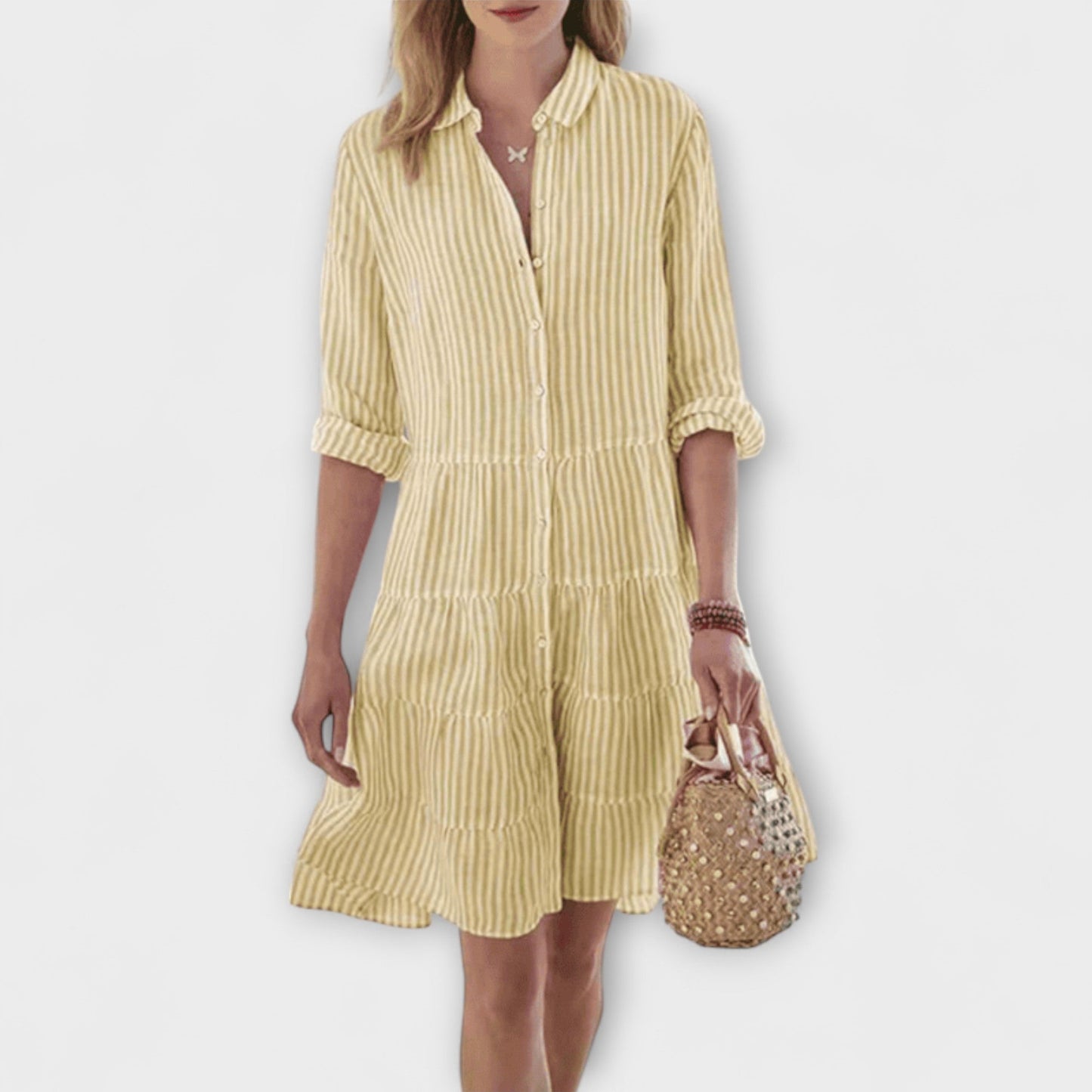 Lolita - Lightweight Striped Dress