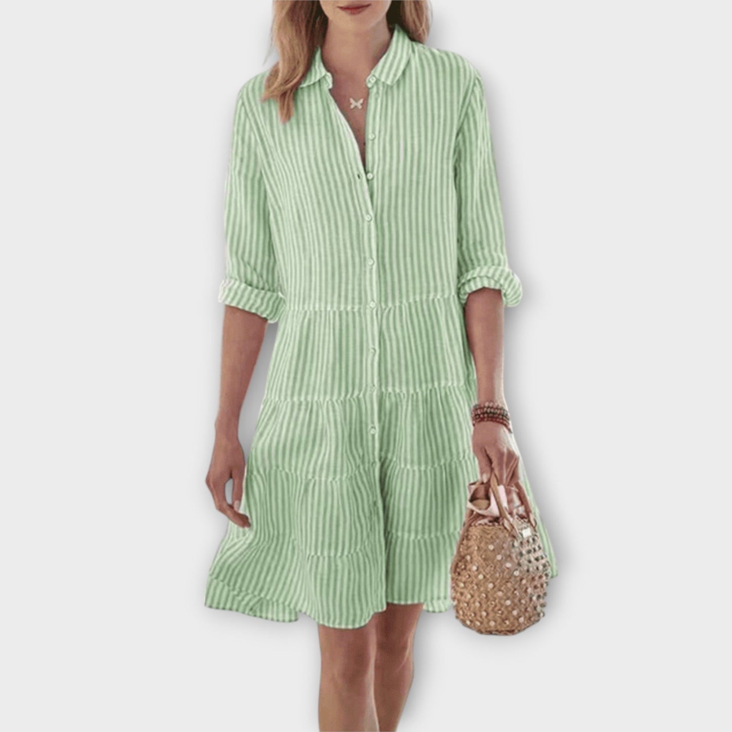 Lolita - Lightweight Striped Dress