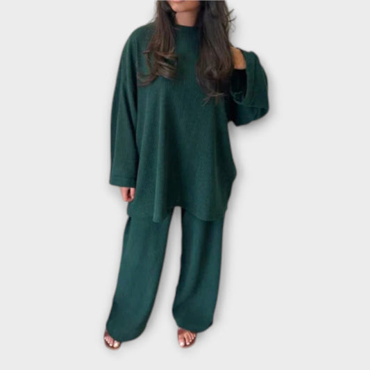 Ingrid Oversized Ribbed Set