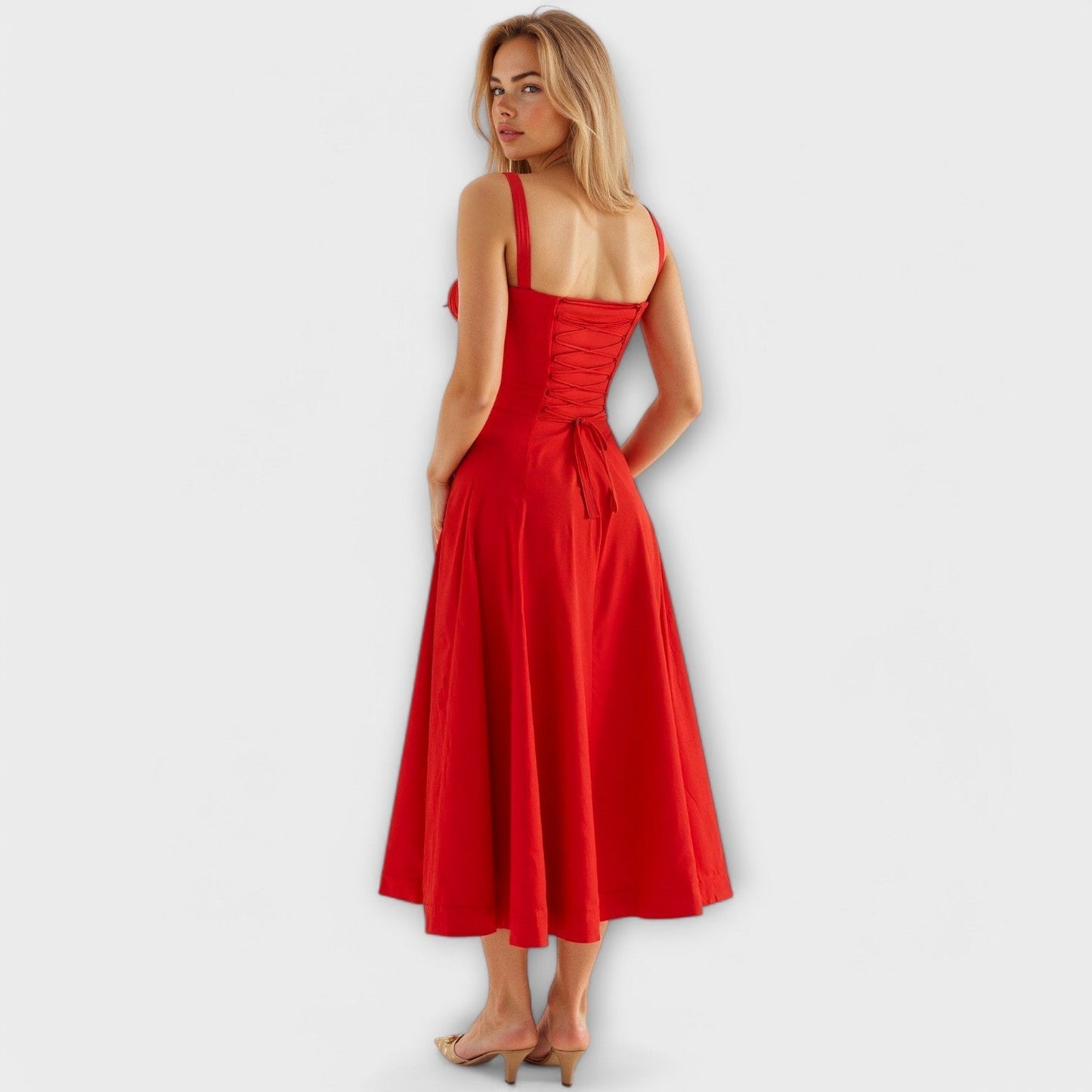 Kiana - Midi Corset Dress