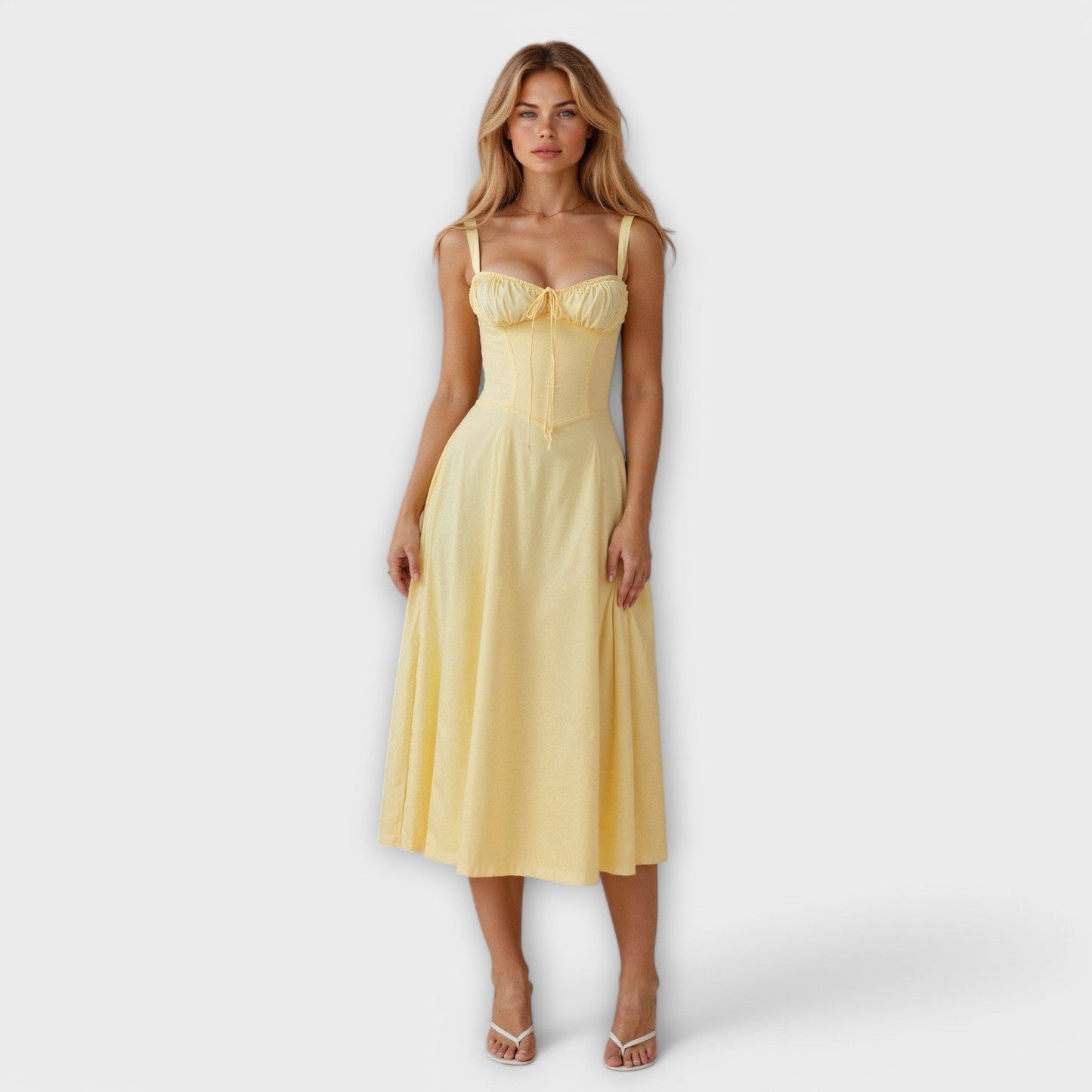 Kiana - Midi Corset Dress