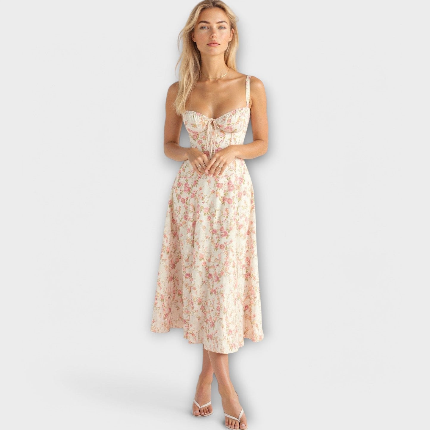 Kiana - Midi Corset Dress