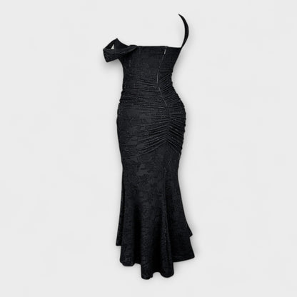 Renske - Elegant Long Dress with Refined Corset