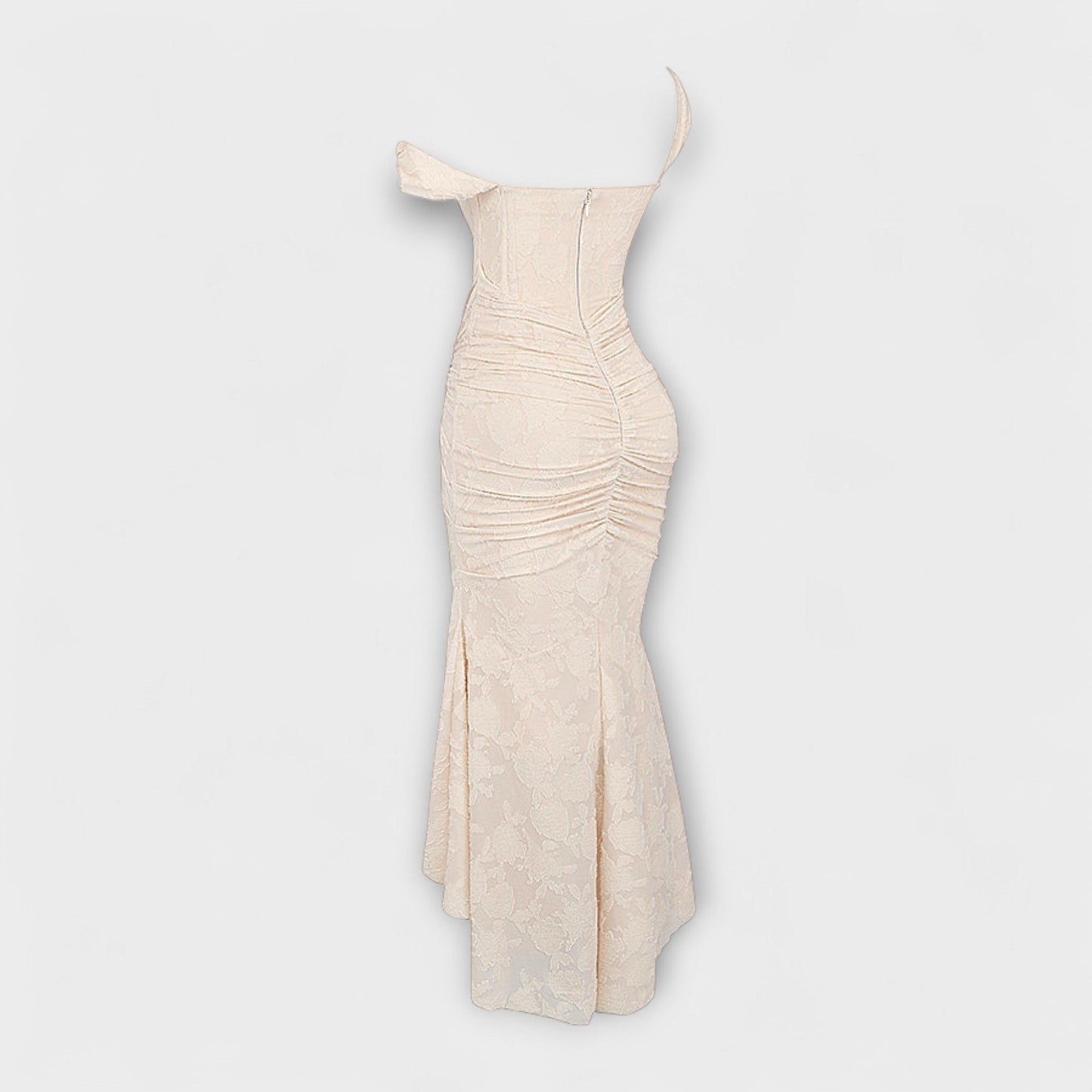 Renske - Elegant Long Dress with Refined Corset