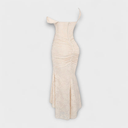 Renske - Elegant Long Dress with Refined Corset