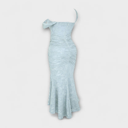 Renske - Elegant Long Dress with Refined Corset