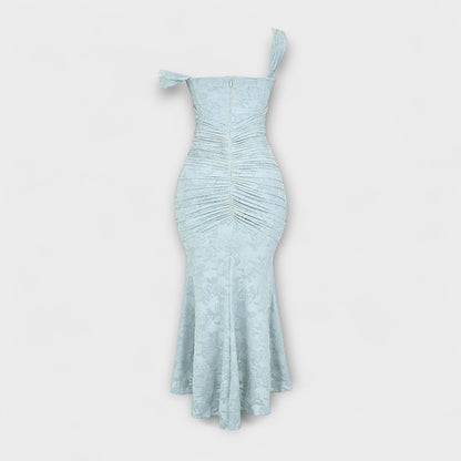 Renske - Elegant Long Dress with Refined Corset